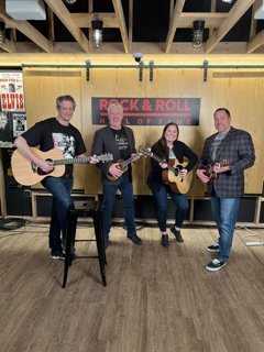 7SIGNAL team members at Rock and Roll Hall of Fame