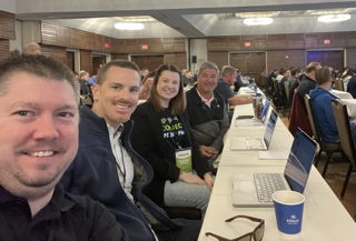 7SIGNAL team members at WLPC during presentations