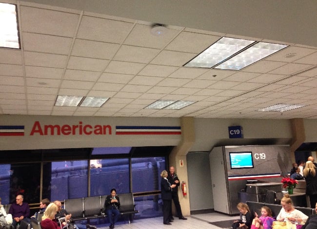 WLAN sensor at DFW airport