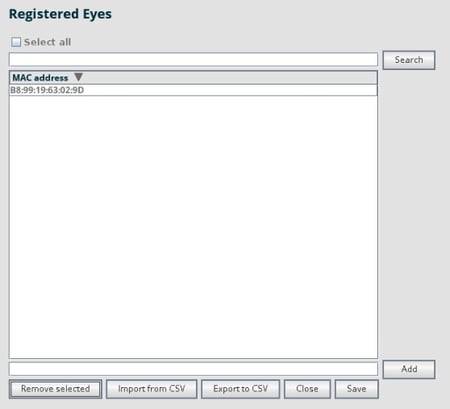 Registered Eyes
