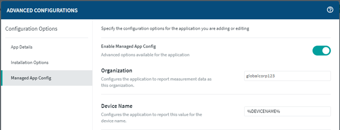 SOTI managed config-1
